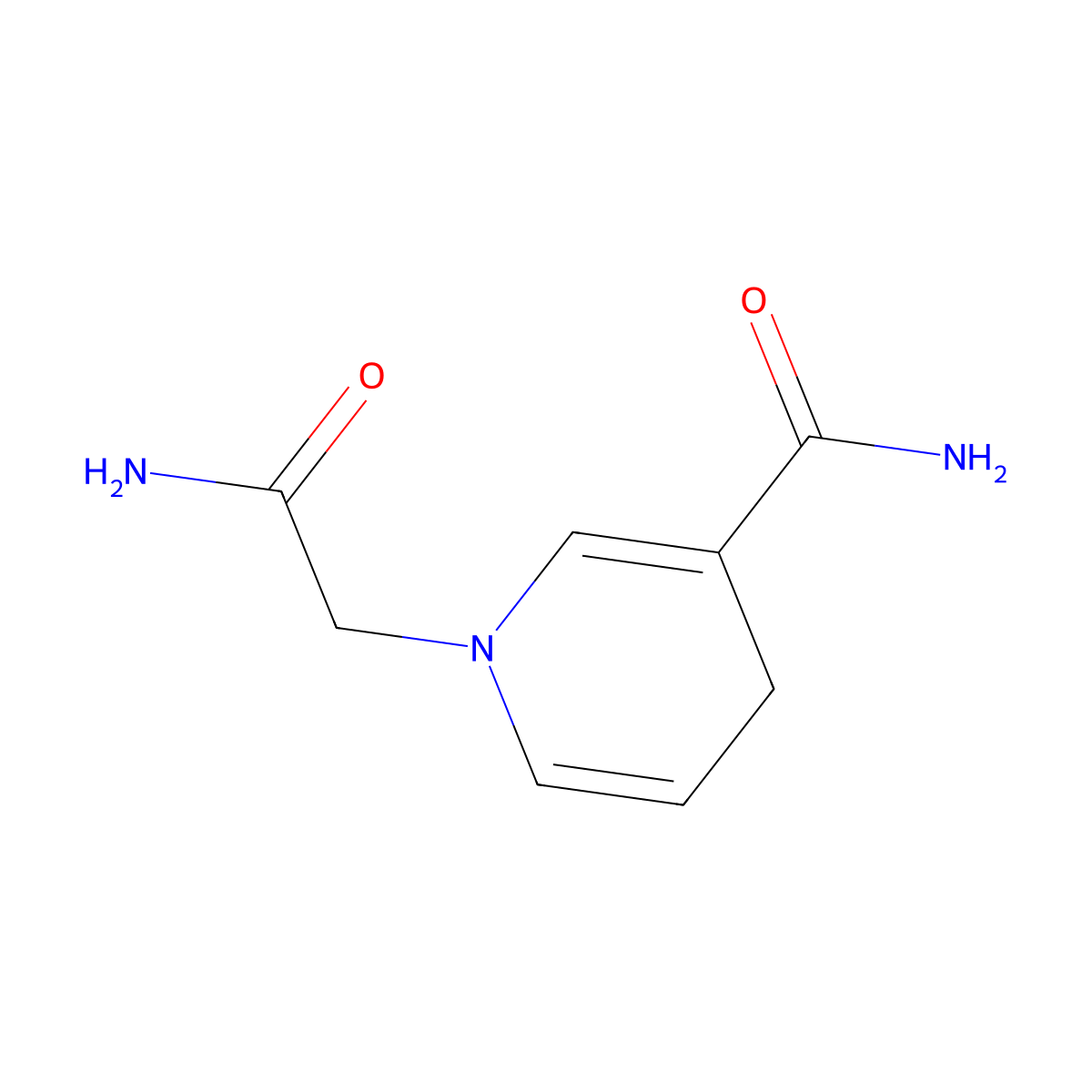 Caricotamide molecular structure, CAS 64881-21-6