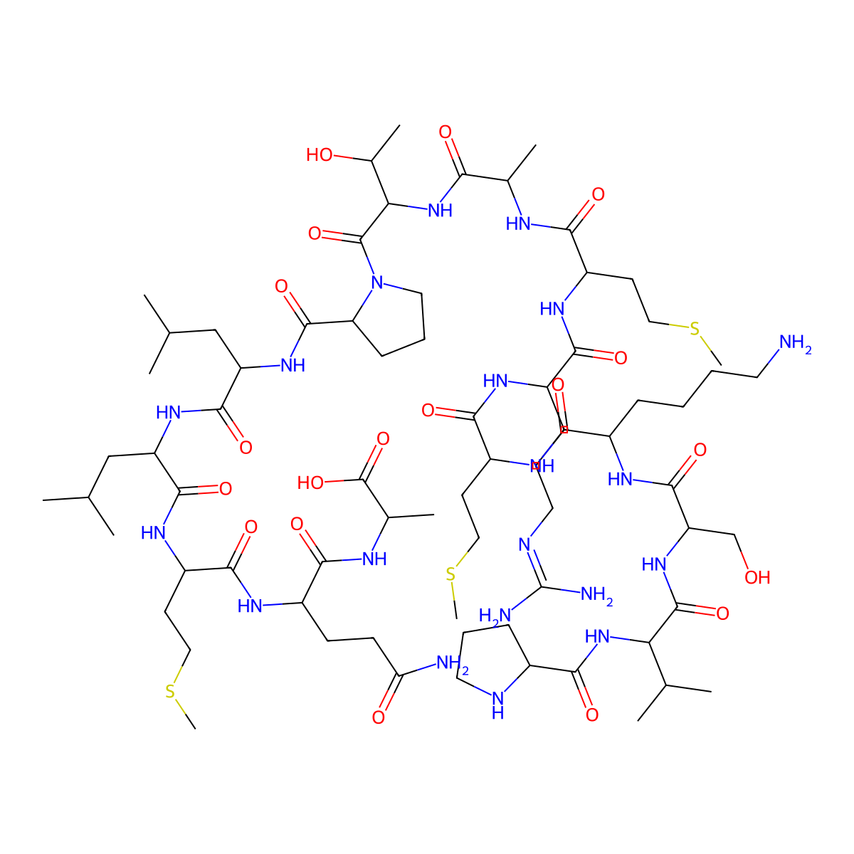 H-DL-Pro-DL-Val-DL-Ser-DL-Lys-DL-Met-DL-Arg-DL-Met-DL-Ala-DL-xiThr-DL-Pro-DL-Leu-DL-Leu-DL-Met-DL-Gln-DL-Ala-OH molecular structure, CAS 648881-58-7