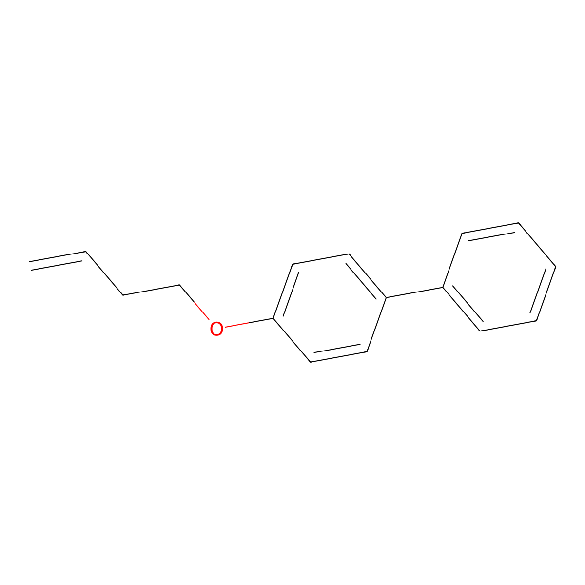 4-[(But-3-en-1-yl)oxy]-1,1'-biphenyl molecular structure, CAS 648930-59-0