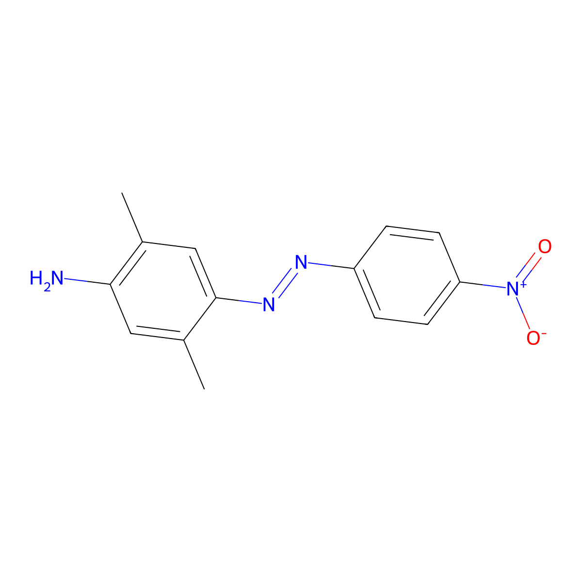 Disperse Orange 7 molecular structure, CAS 6492-50-8