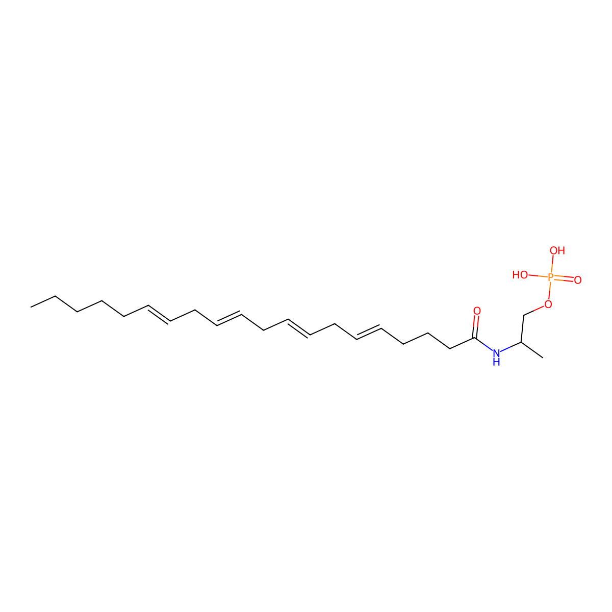 R-1 Methanandamide Phosphate Exclusive molecular structure, CAS 649569-33-5