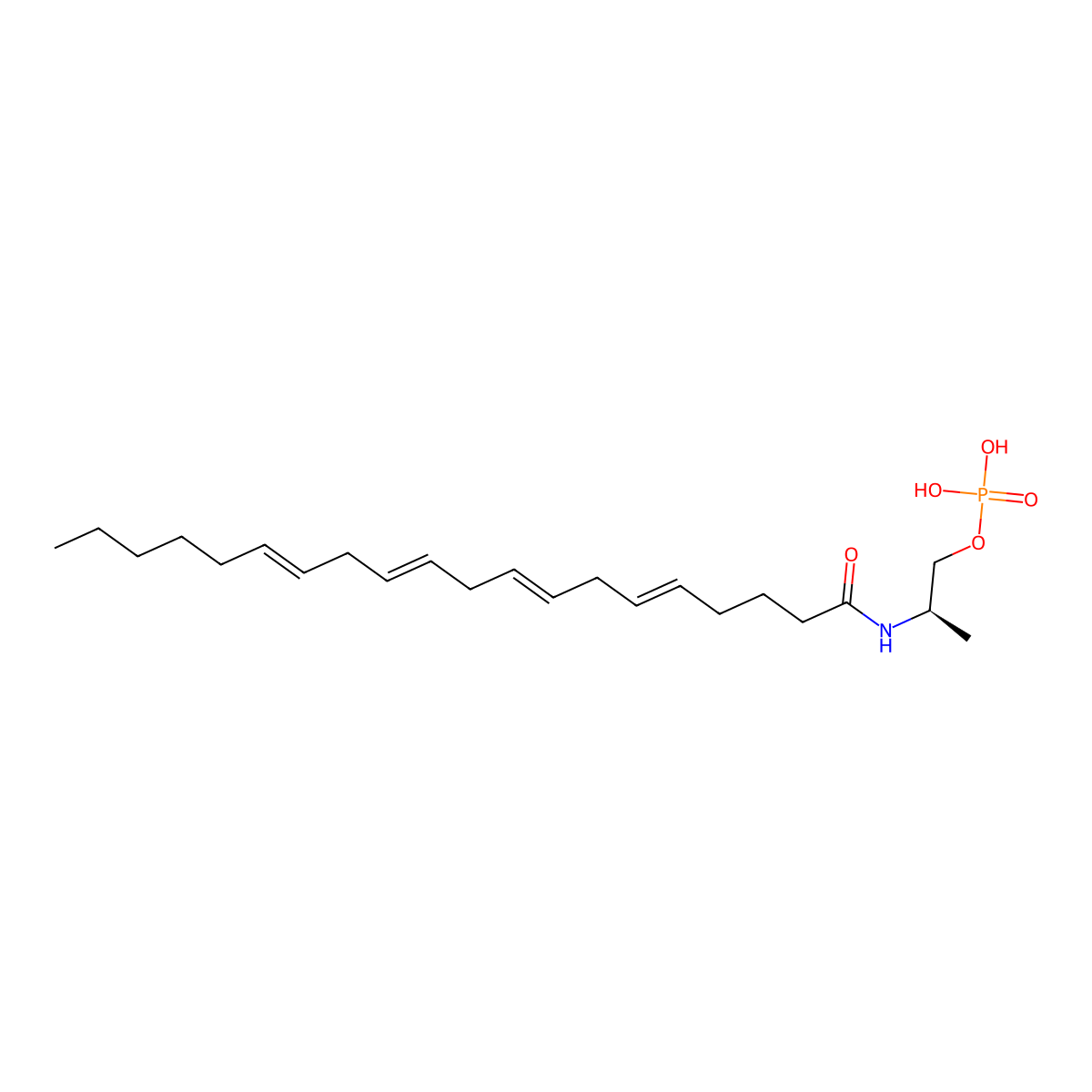 R-1 Methanandamide Phosphate Exclusive molecular structure, CAS 649569-33-5