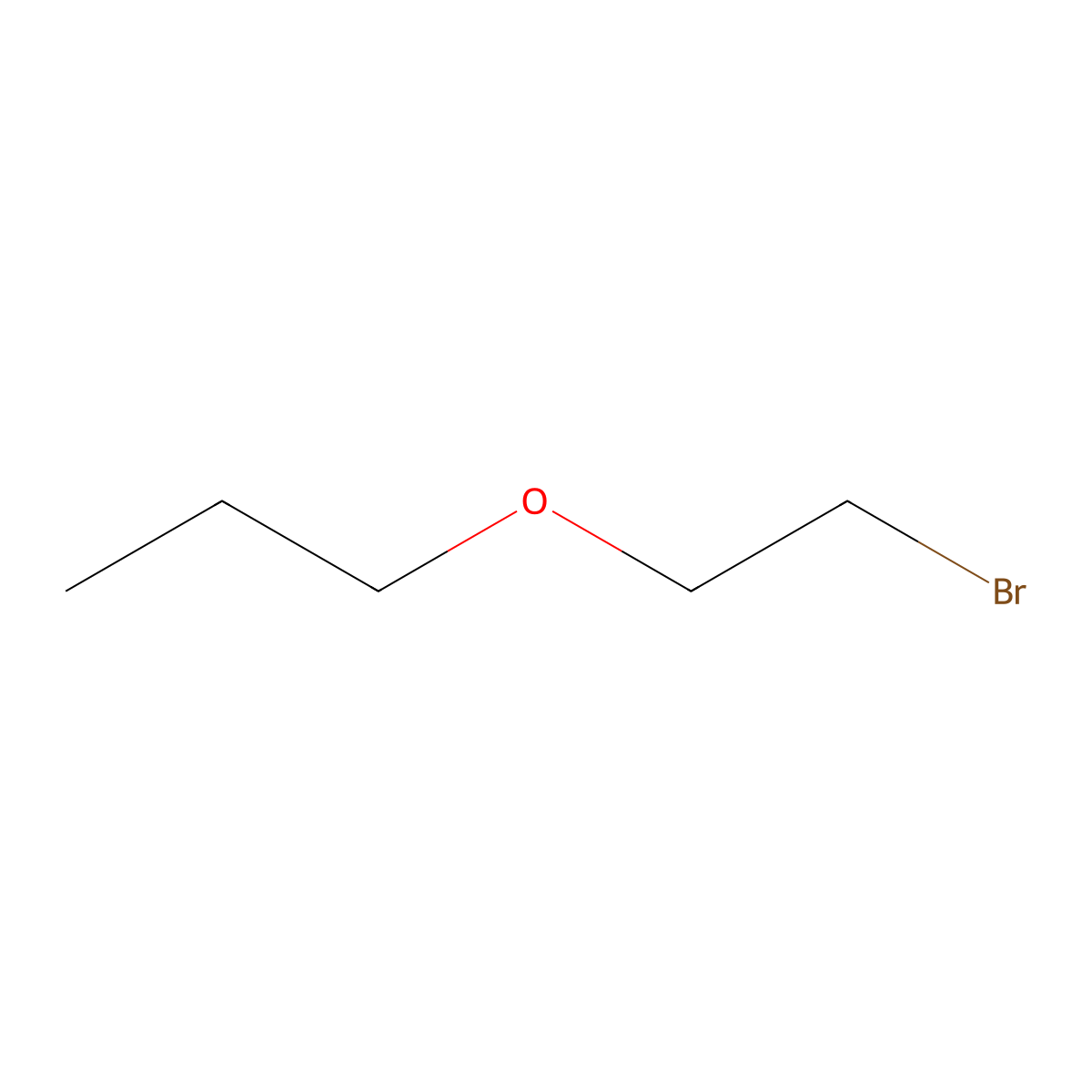 1-(2-Bromoethoxy)propane molecular structure, CAS 64994-49-6