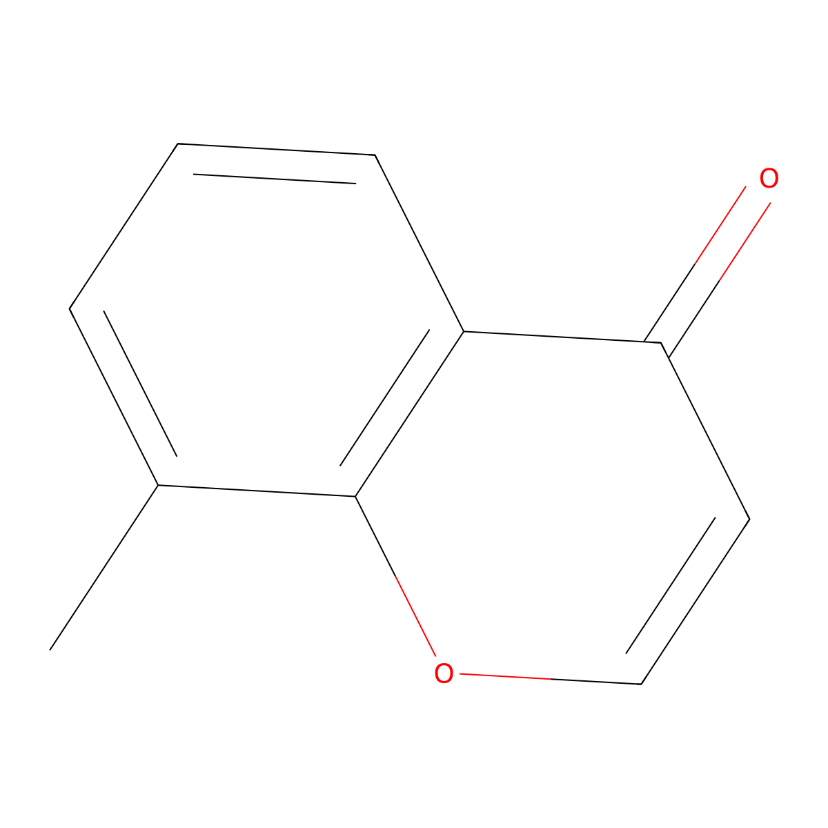 8-Methyl-4H-1-benzopyran-4-one molecular structure, CAS 65017-39-2
