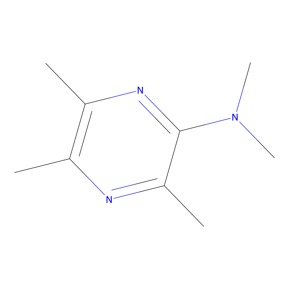 Triampyzine molecular structure, CAS 6503-95-3