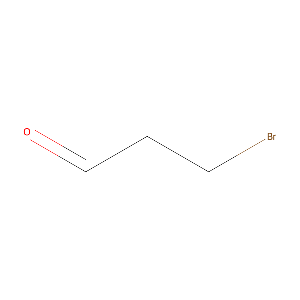 3-Bromopropanal molecular structure, CAS 65032-54-4