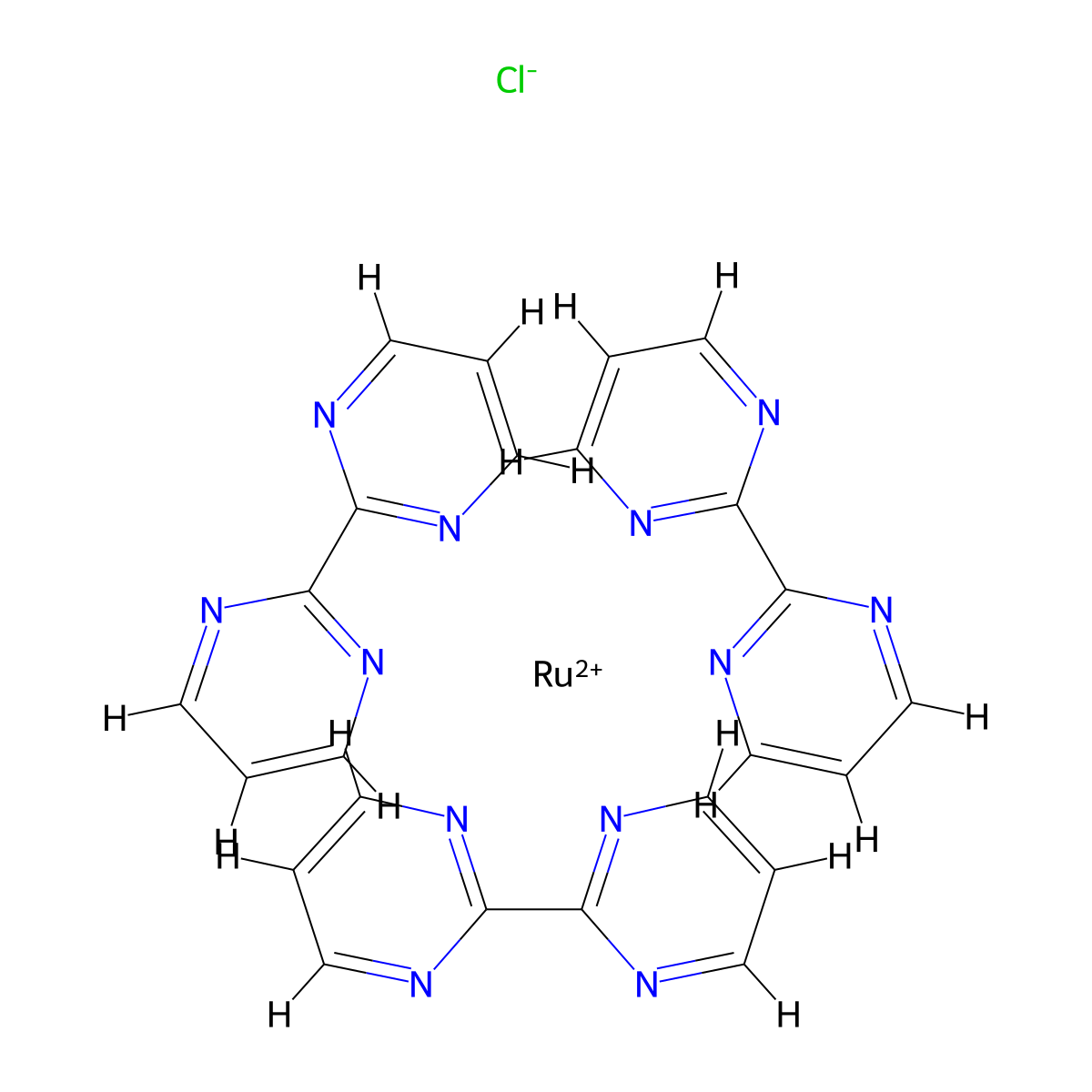 [Ru(bpm)3][Cl]2 , [Ru(bpm)3][Cl]2 molecular structure, CAS 65034-88-0