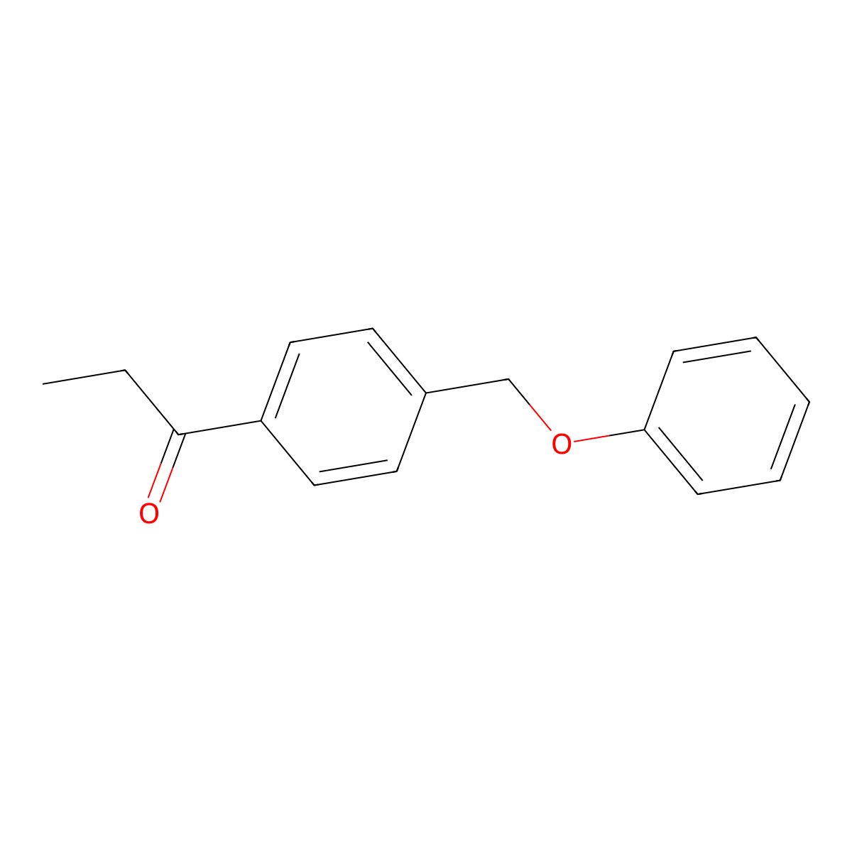 1-(4-(Phenoxymethyl)phenyl)propan-1-one molecular structure, CAS 65053-10-3