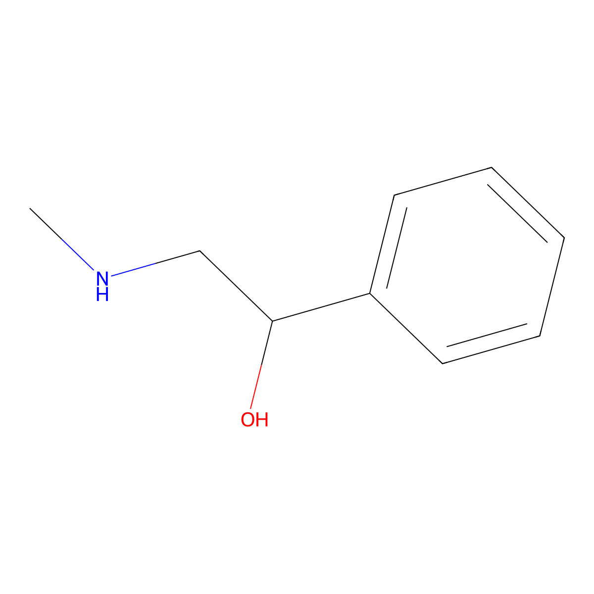 Halostachine, (+)- molecular structure, CAS 65058-52-8