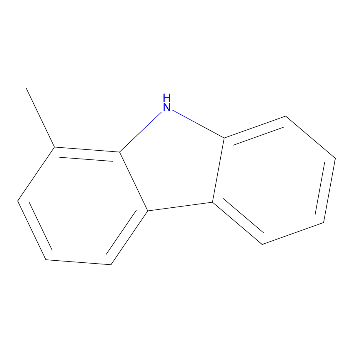 1-Methyl-carbazole molecular structure, CAS 6510-65-2