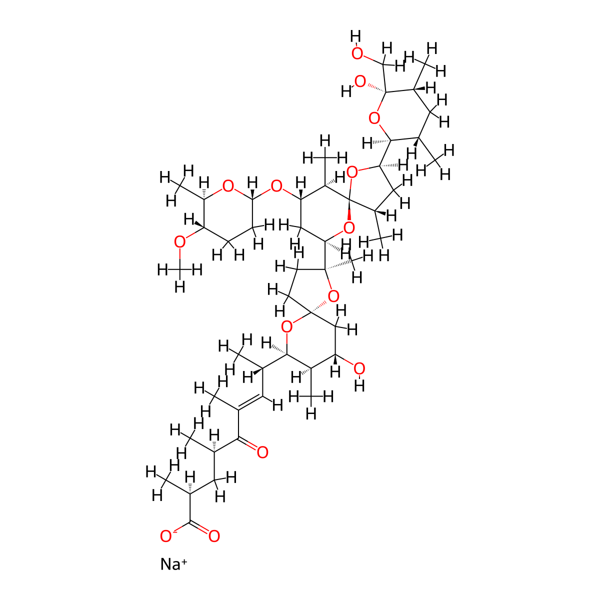Nanchangmycin molecular structure, CAS 65101-87-3