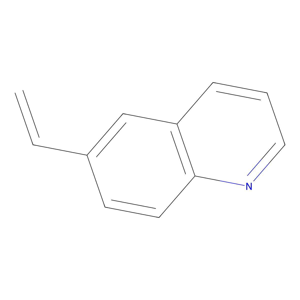6-Ethenylquinoline molecular structure, CAS 651025-06-8