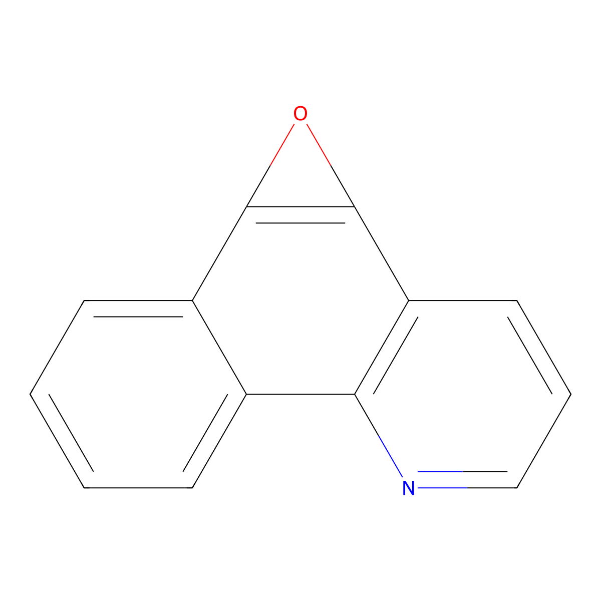 Benzo(h)quinoline-5,6-oxide molecular structure, CAS 65115-89-1