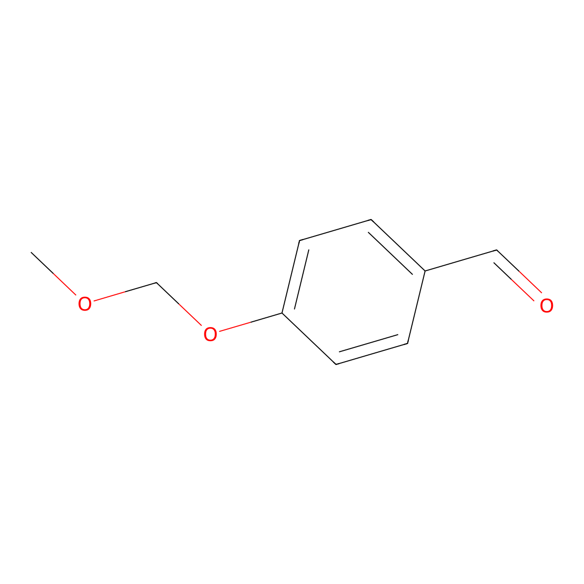 4-(Methoxymethoxy)benzaldehyde molecular structure, CAS 6515-21-5