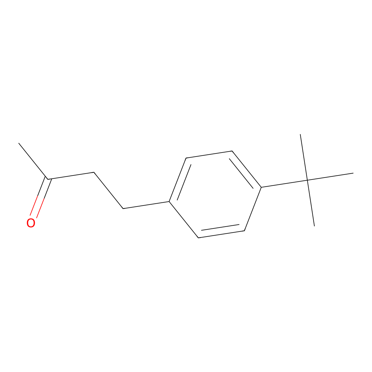 4-(4-Tert-butylphenyl)butan-2-one molecular structure, CAS 65170-86-7