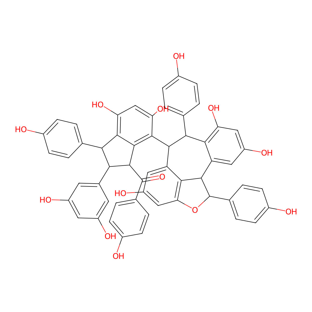 Cararosinol A molecular structure, CAS 651733-57-2