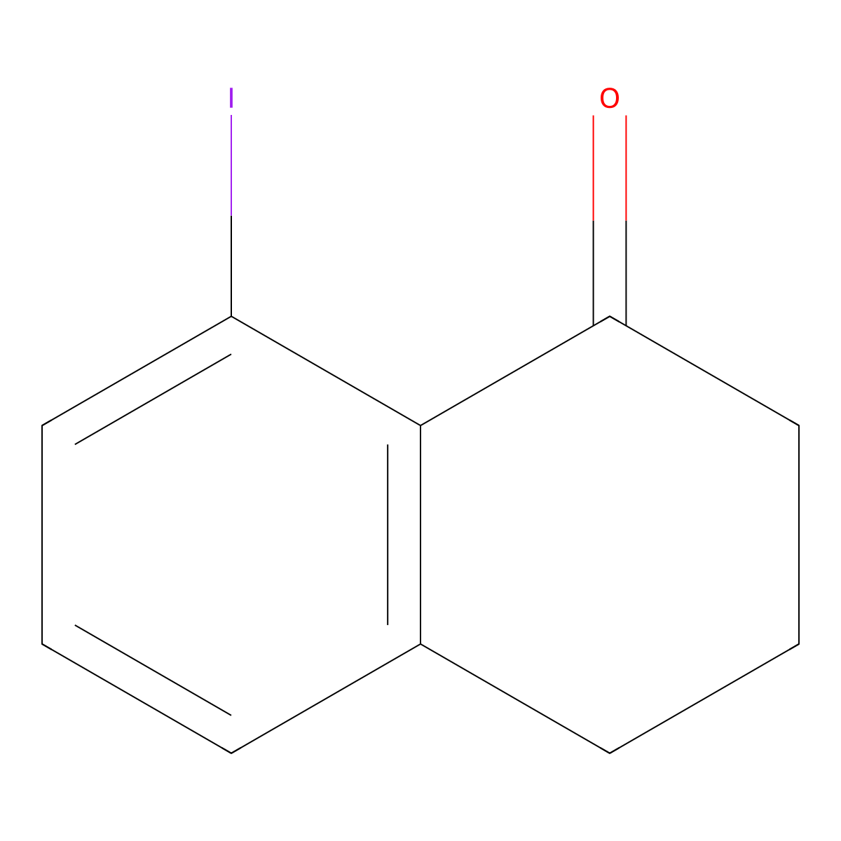 8-Iodo-1-tetralone molecular structure, CAS 651735-61-4