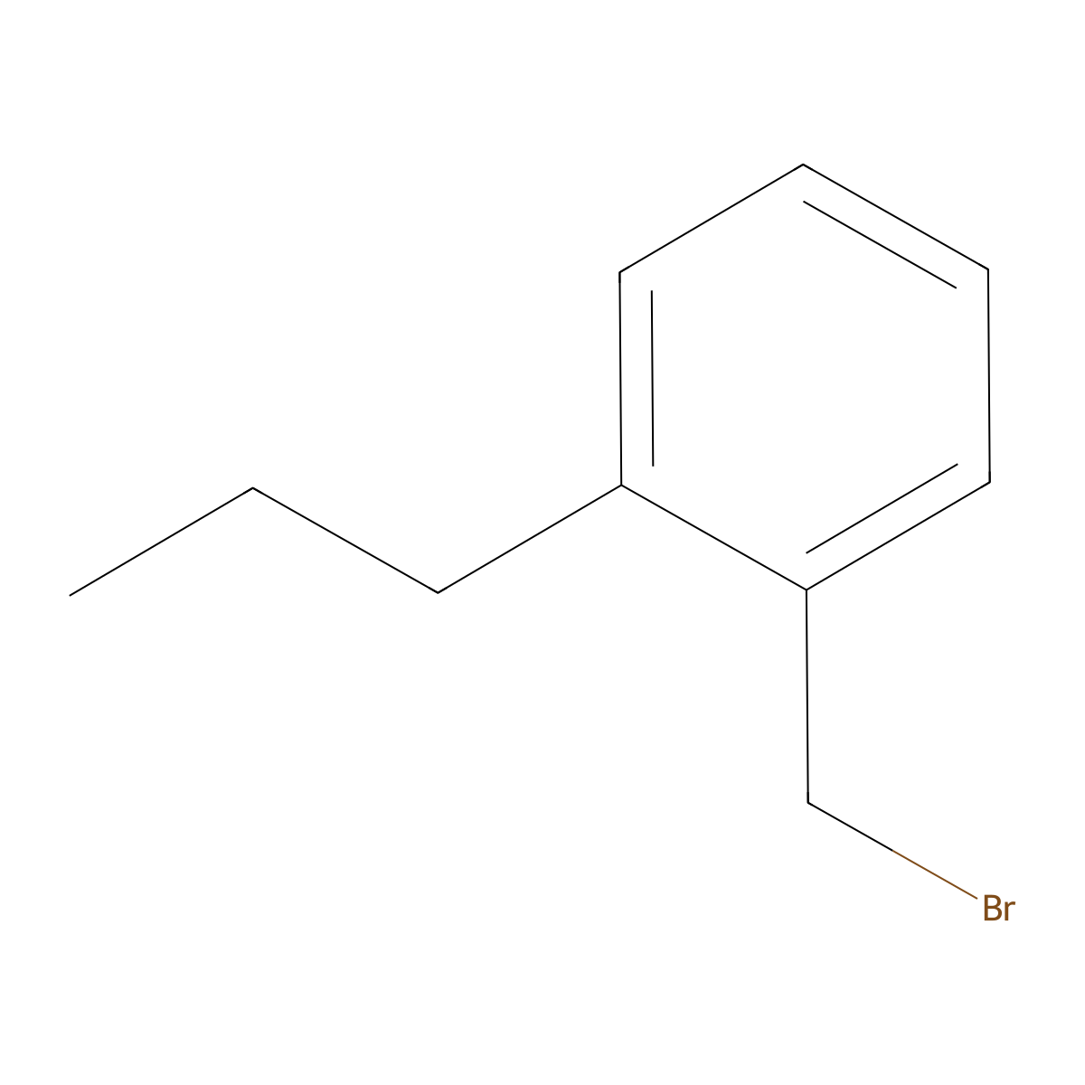 1-(Bromomethyl)-2-propylbenzene molecular structure, CAS 651756-38-6