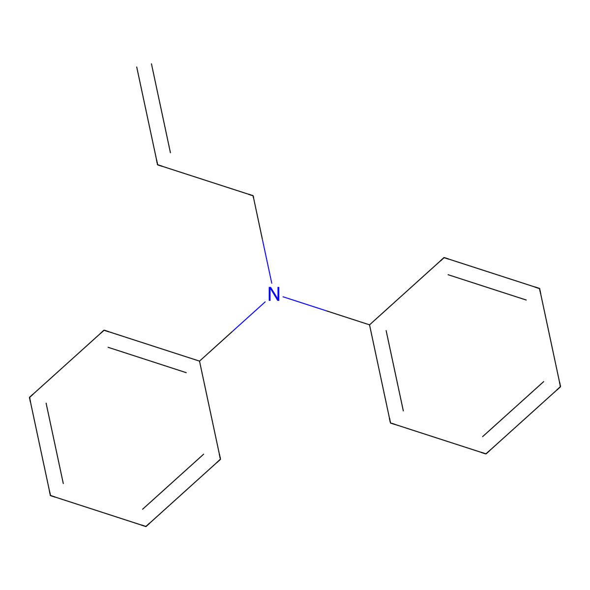 N-Phenyl-N-(prop-2-en-1-yl)aniline molecular structure, CAS 65178-51-0