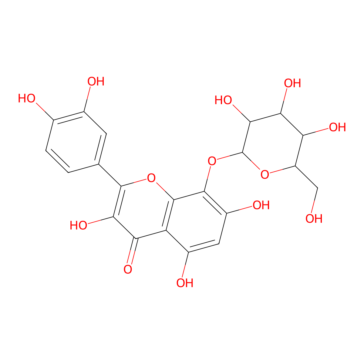 Gossypin molecular structure, CAS 652-78-8