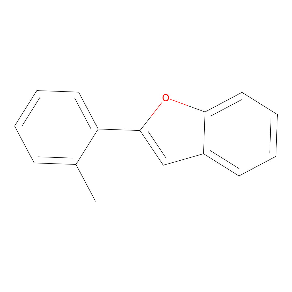 2-(o-Tolyl)benzofuran molecular structure, CAS 65246-39-1