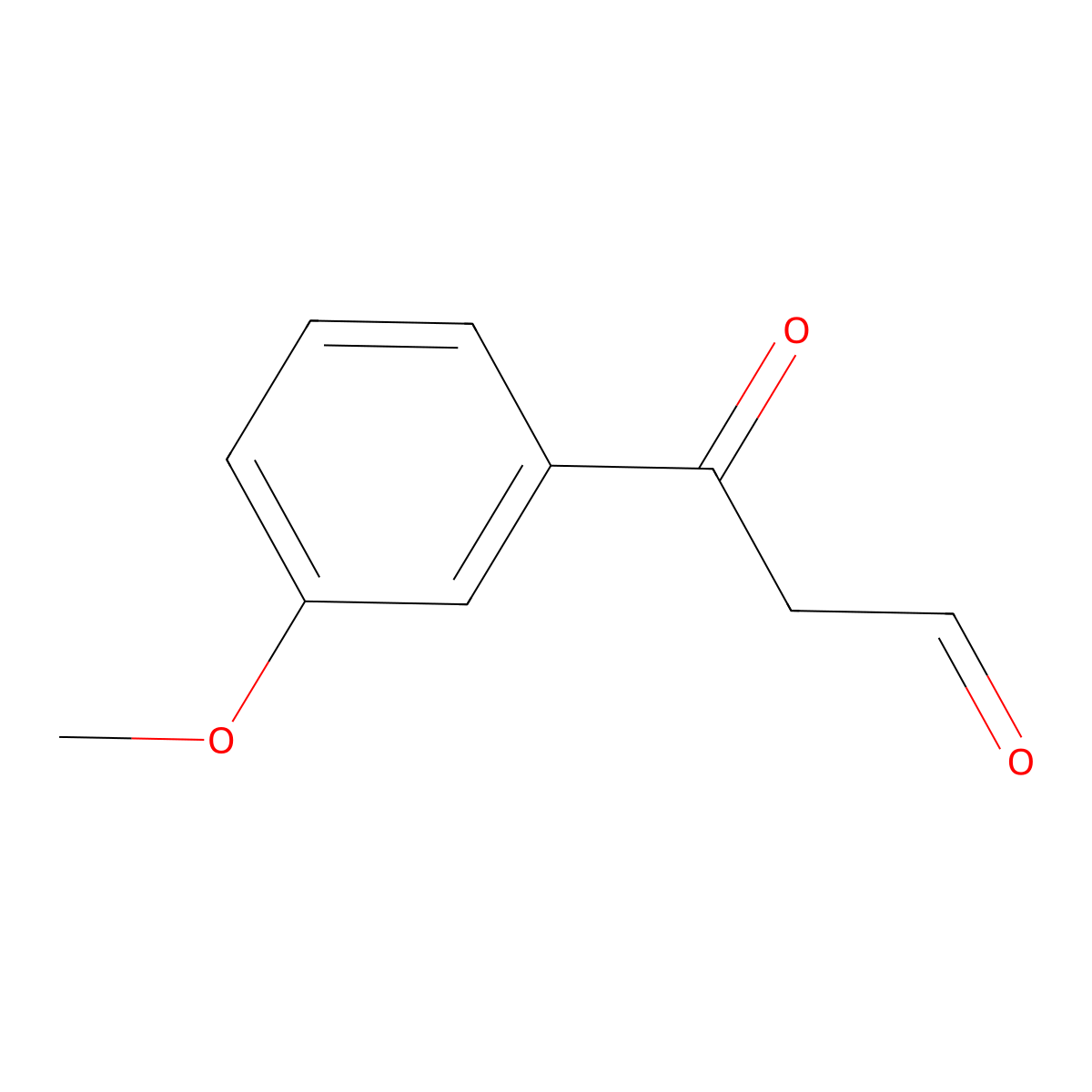 3-(3-Methoxyphenyl)-3-oxopropanal molecular structure, CAS 652965-05-4