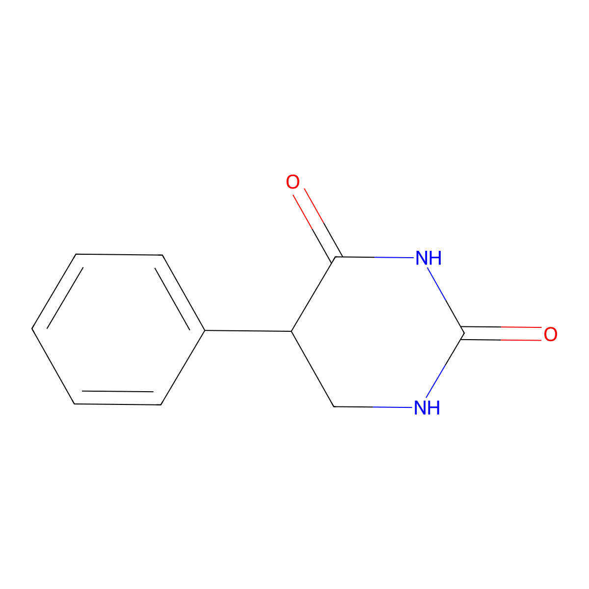 5-phenyldihydropyrimidine-2,4(1H,3H)-dione molecular structure, CAS 652992-79-5