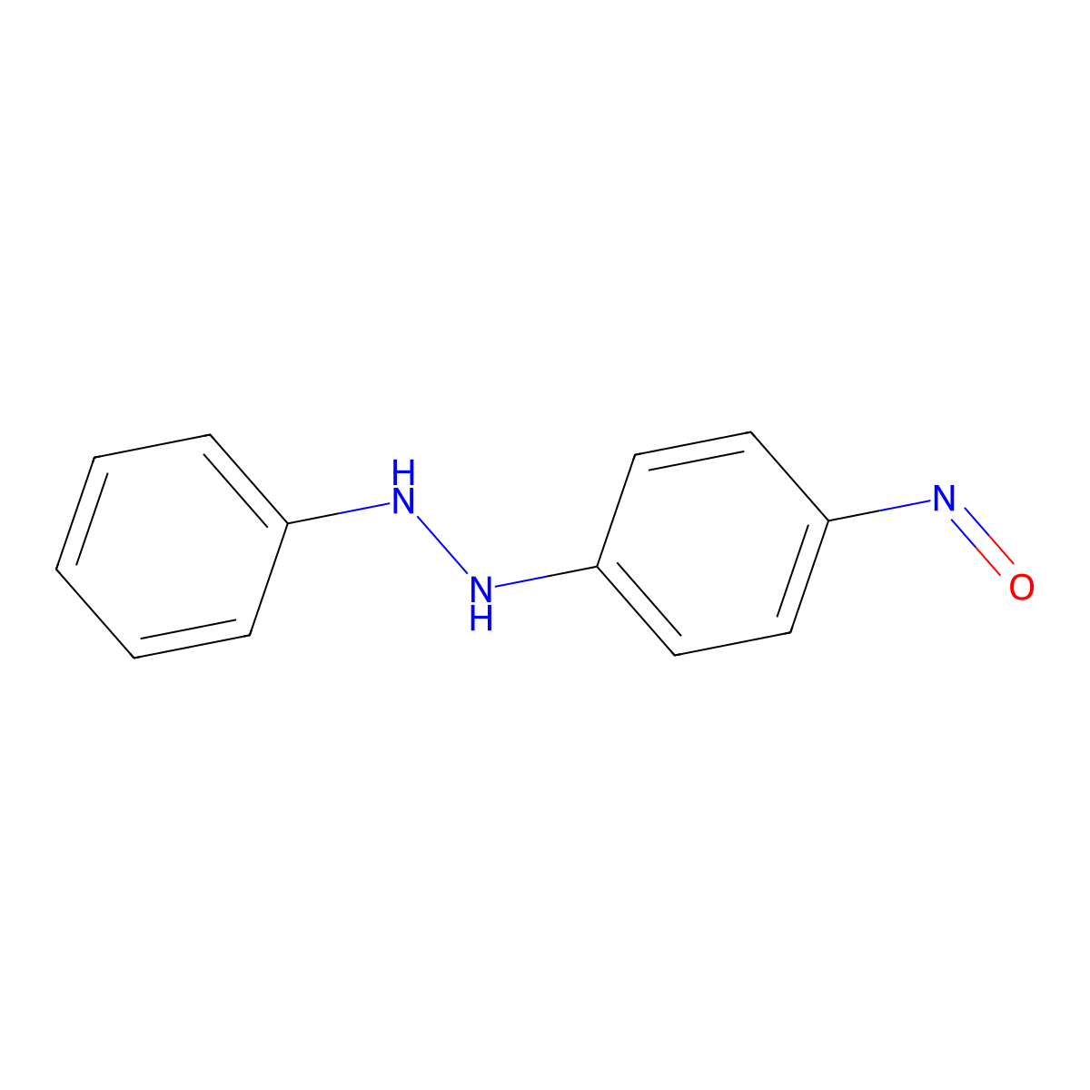 N-Hydroxy-4-aminoazobenzene molecular structure, CAS 6530-27-4