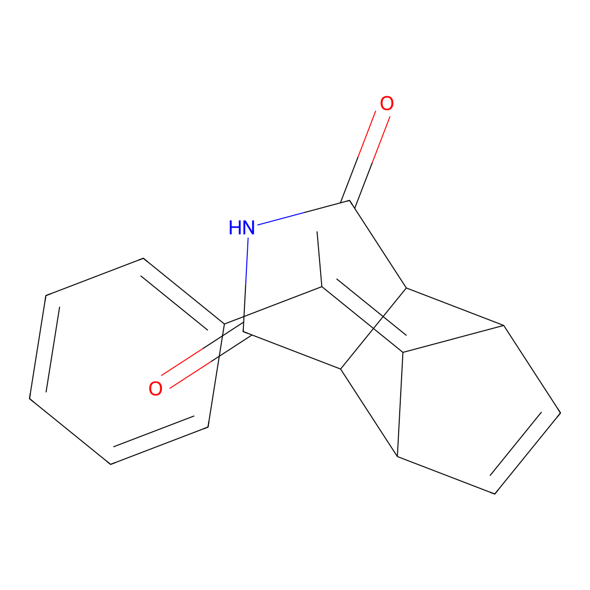 8-(1-phenylethylidene)-3a,4,7,7a-tetrahydro-1H-4,7-methanoisoindole-1,3(2H)-dione molecular structure, CAS 6532-05-4