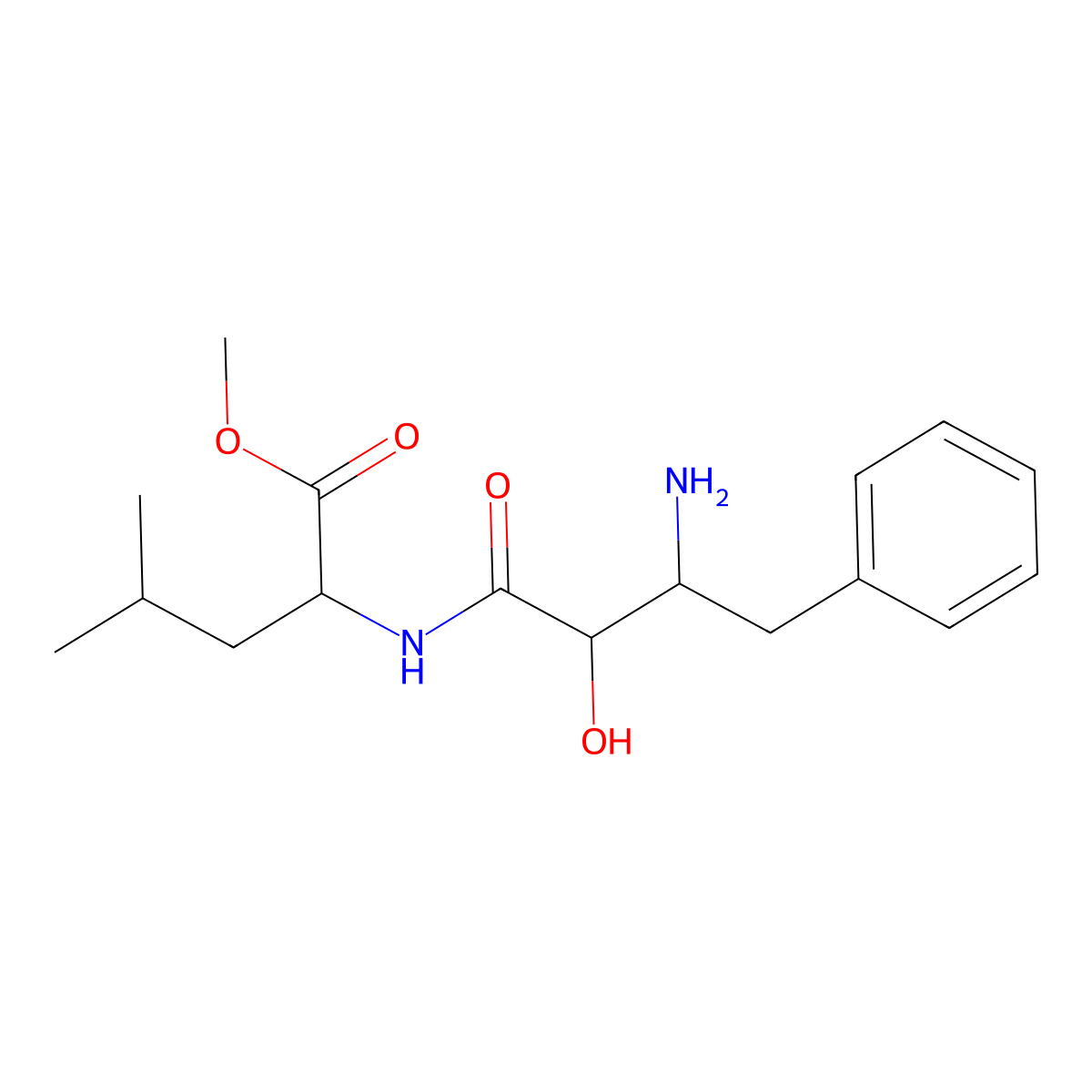 Bestatin Methyl Ester molecular structure, CAS 65322-89-6