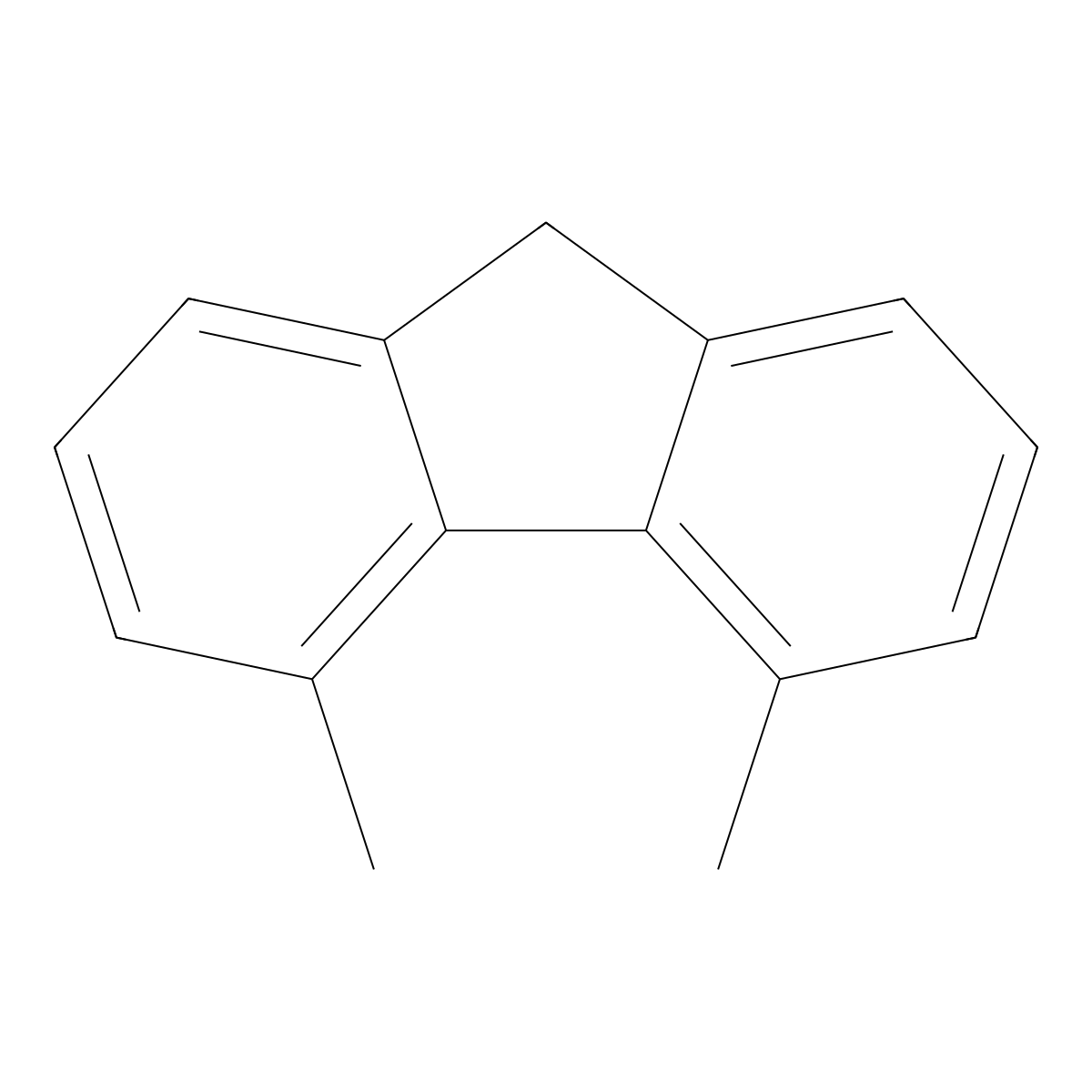 4,5-Dimethyl-9H-fluorene molecular structure, CAS 65360-19-2