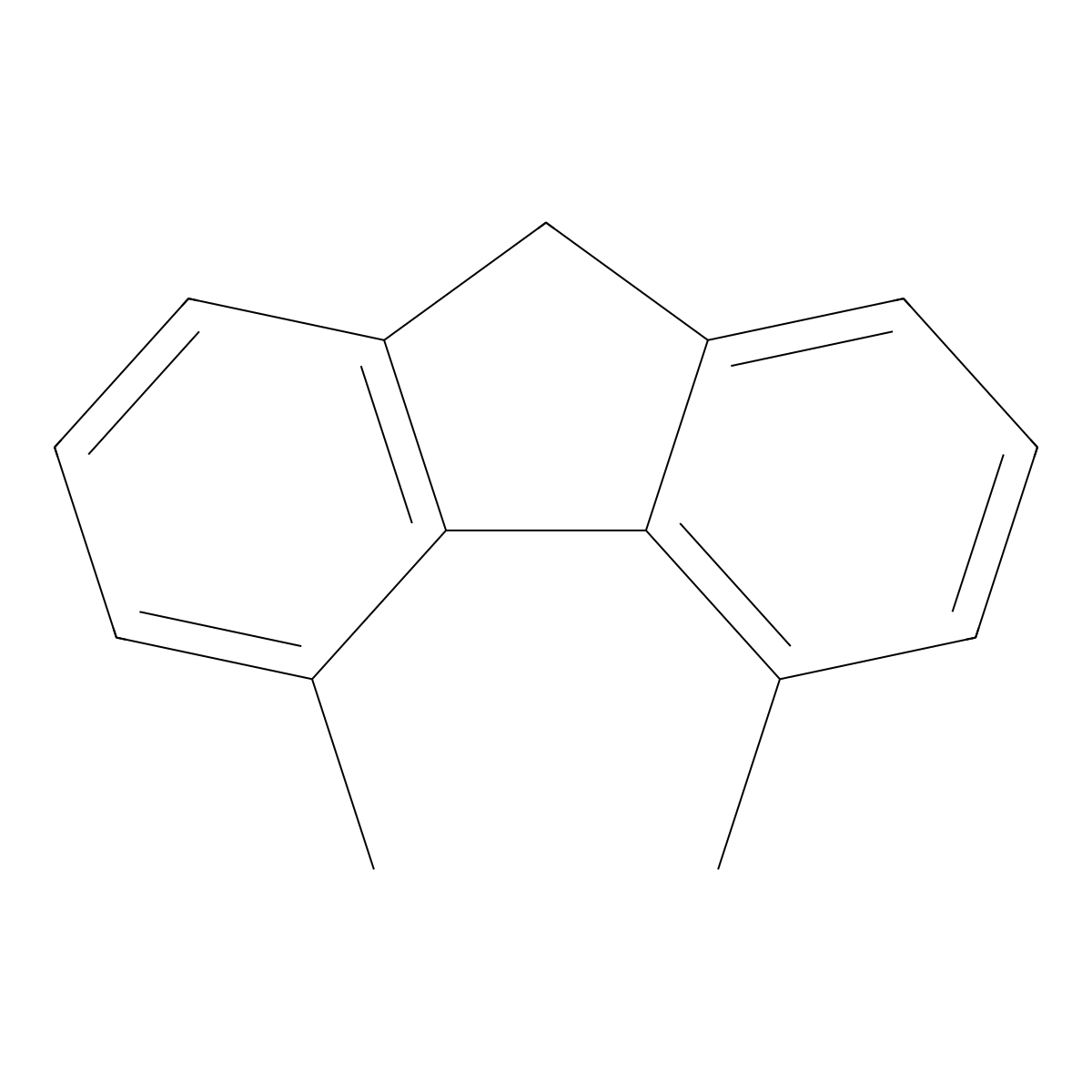 4,5-Dimethyl-9H-fluorene molecular structure, CAS 65360-19-2