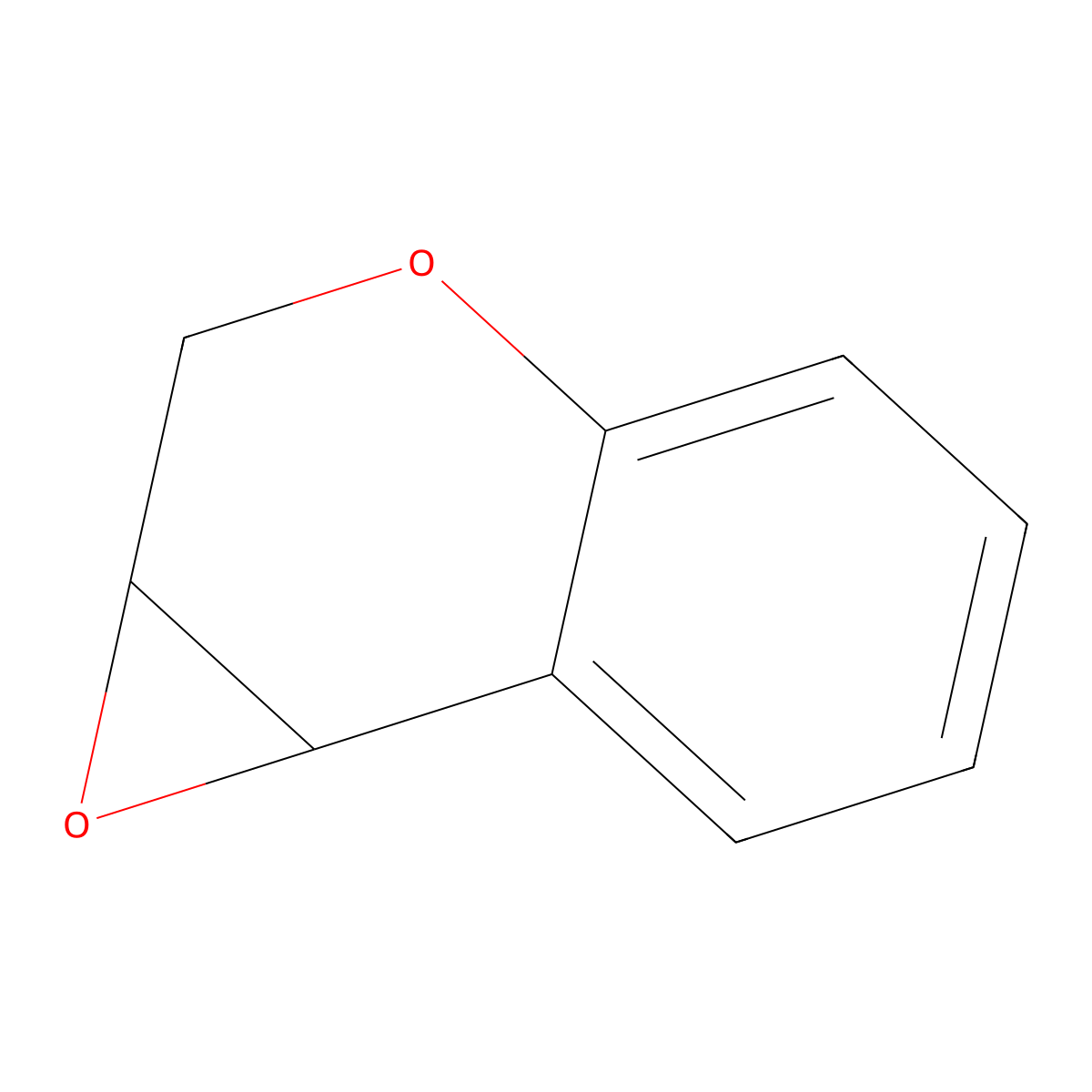 3,4-Epoxychroman molecular structure, CAS 6538-94-9