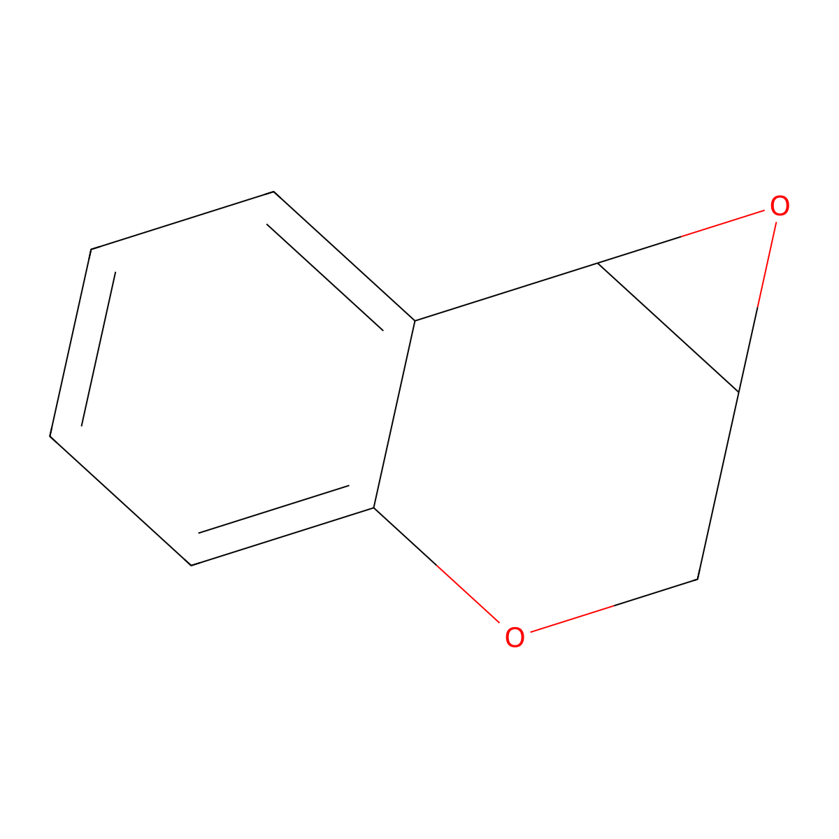 3,4-Epoxychroman molecular structure, CAS 6538-94-9