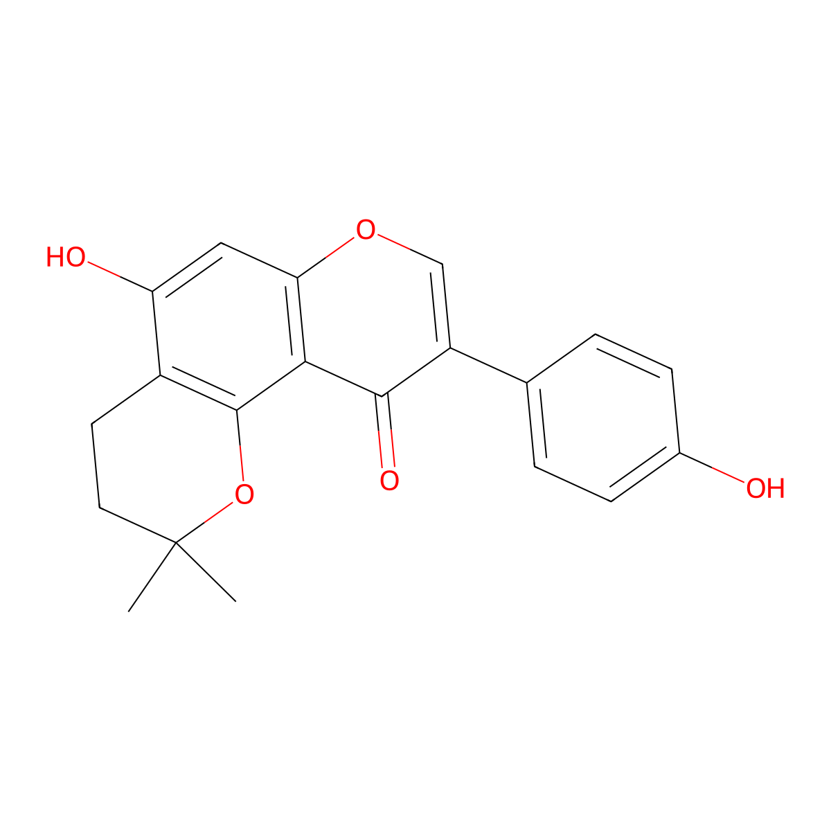 alpha-Isowighteone molecular structure, CAS 65388-03-6