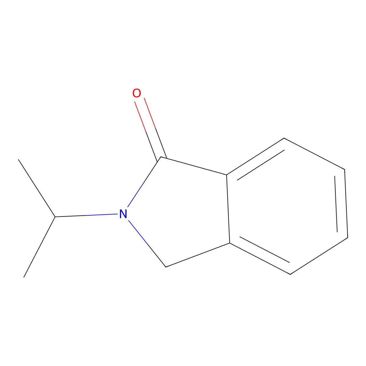2-Isopropylisoindolin-1-one molecular structure, CAS 65399-00-0