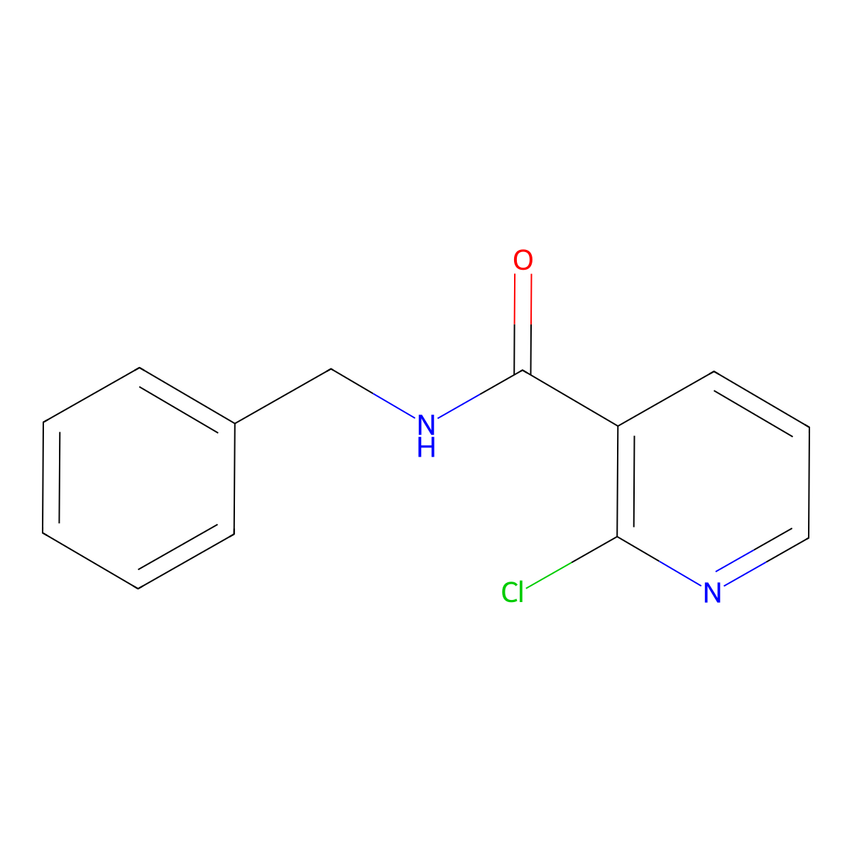 N3-Benzyl-2-chloronicotinamide molecular structure, CAS 65423-28-1