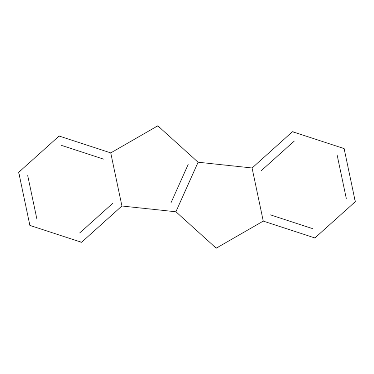 5,10-Dihydro-indeno(2,1-A)indene molecular structure, CAS 6543-29-9