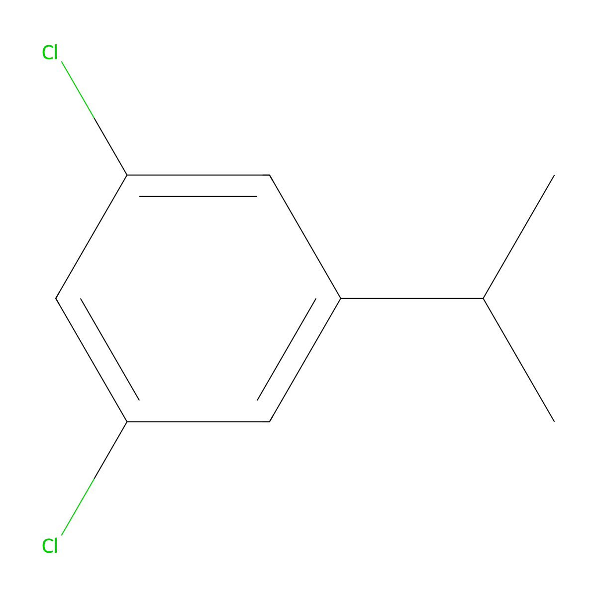 1,3-Dichloro-5-isopropylbenzene molecular structure, CAS 65432-04-4
