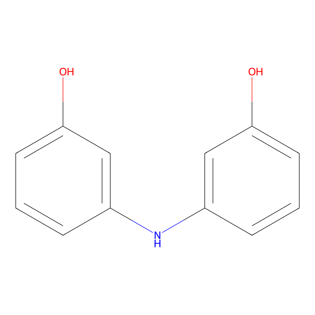 3,3'-Iminobisphenol molecular structure, CAS 65461-91-8