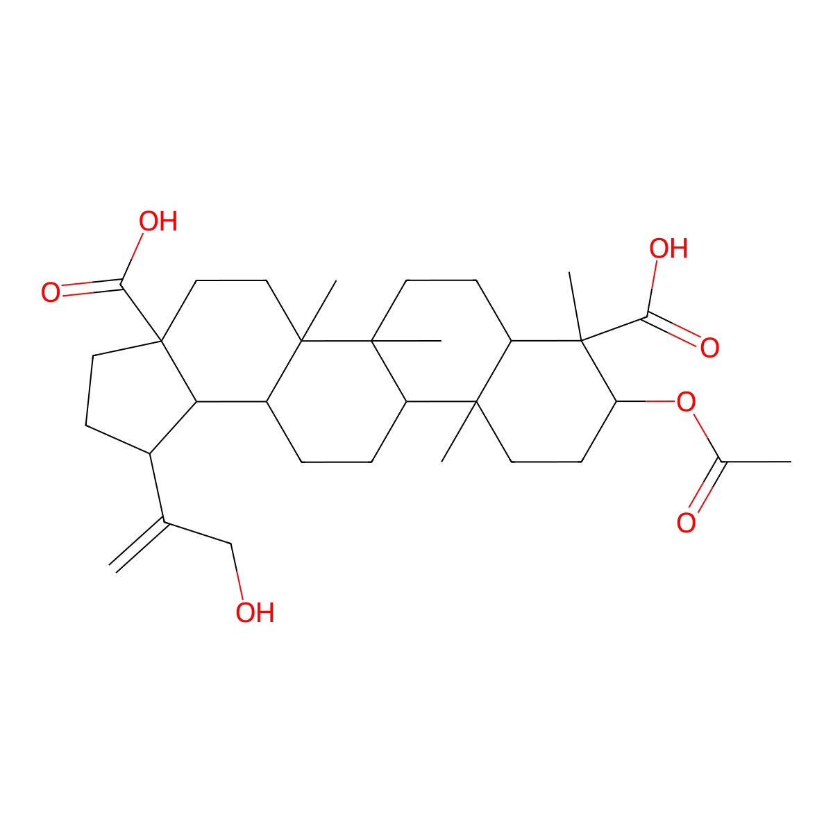 Acantrifoic acid A molecular structure, CAS 654663-85-1