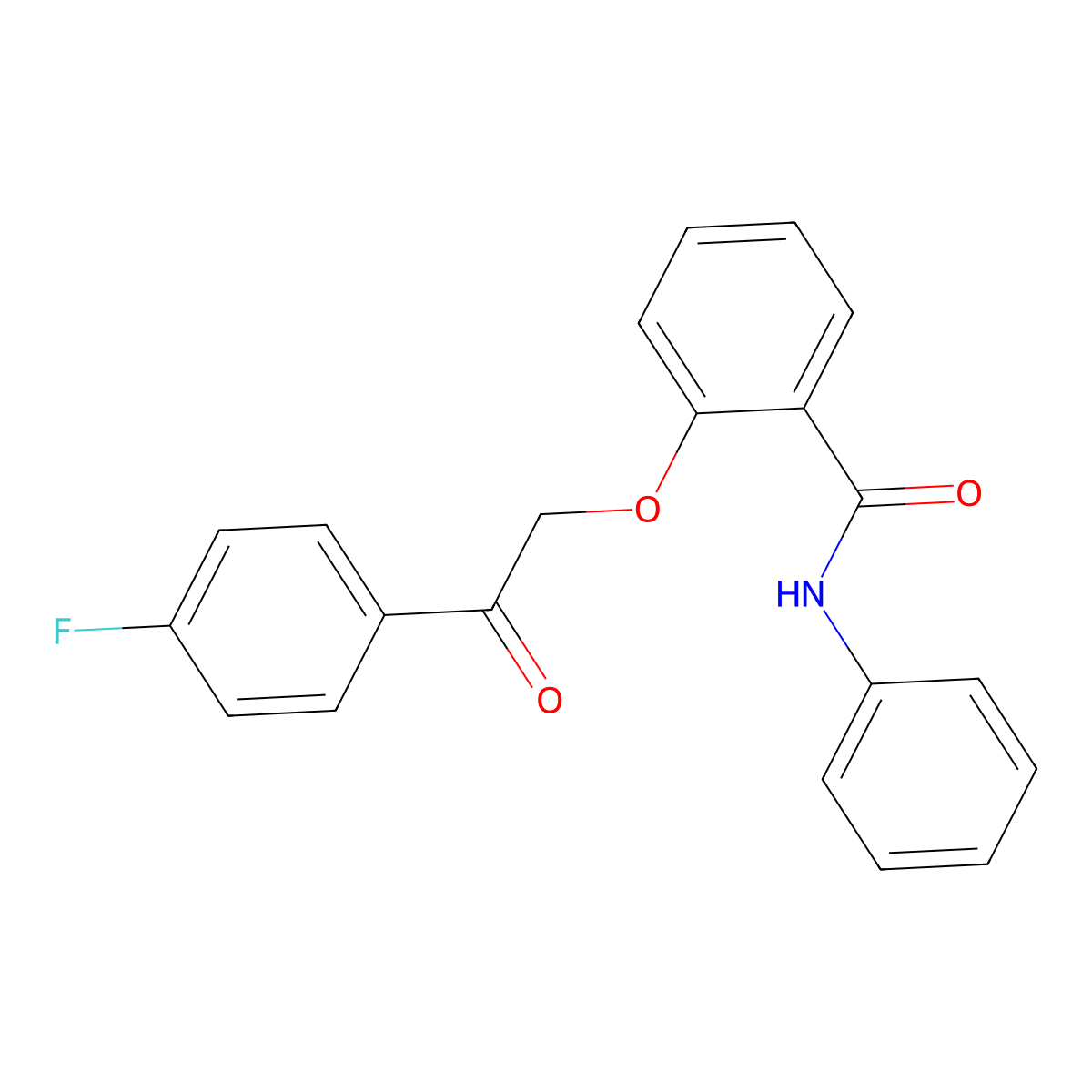 2-[2-(4-fluorophenyl)-2-oxoethoxy]-N-phenylbenzamide molecular structure, CAS 654679-18-2