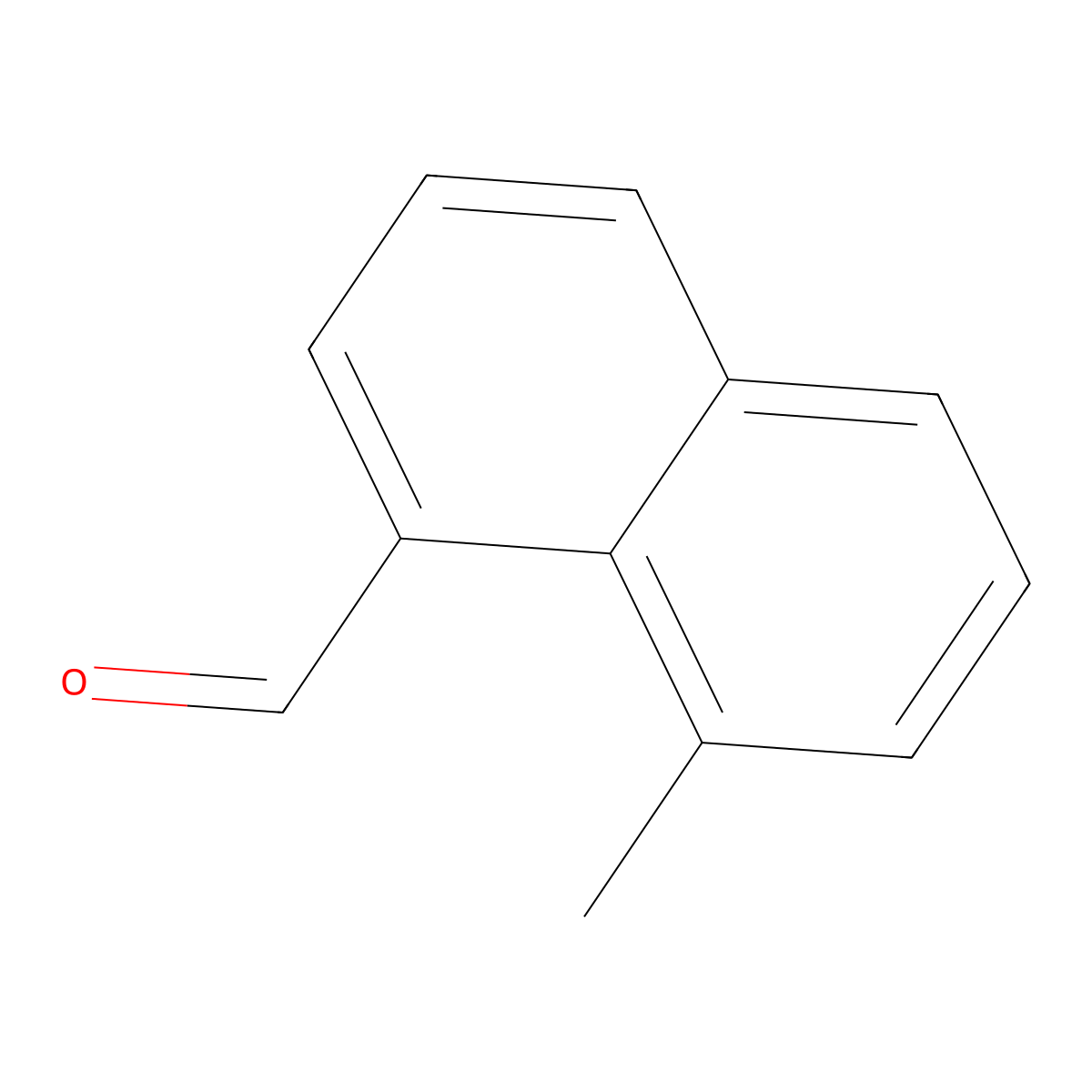 8-Methyl-1-naphthaldehyde molecular structure, CAS 6549-57-1