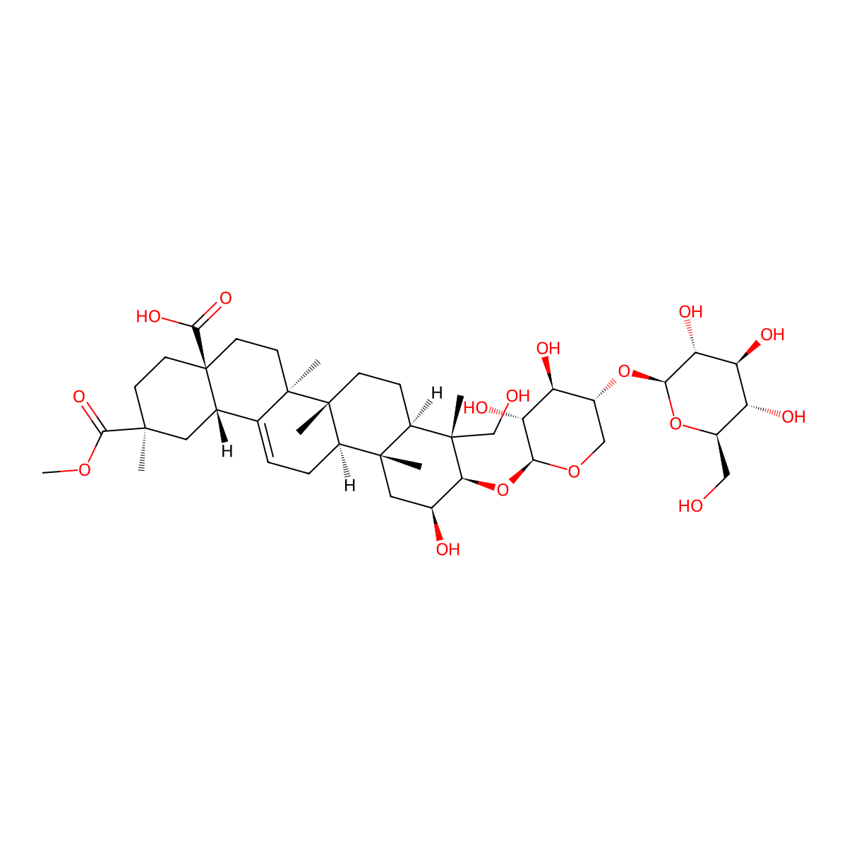 Esculentoside A molecular structure, CAS 65497-07-6