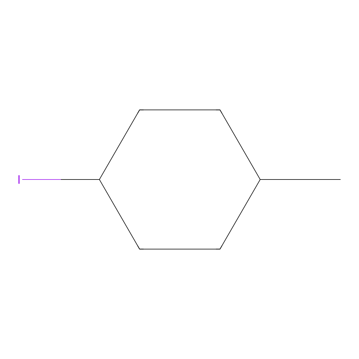1-Iodo-4-methylcyclohexane molecular structure, CAS 65500-78-9