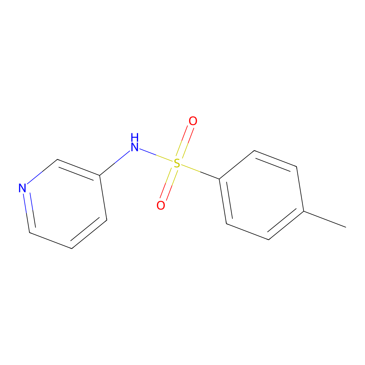 4-Methyl-N-pyridin-3-YL-benzenesulfonamide molecular structure, CAS 65523-65-1