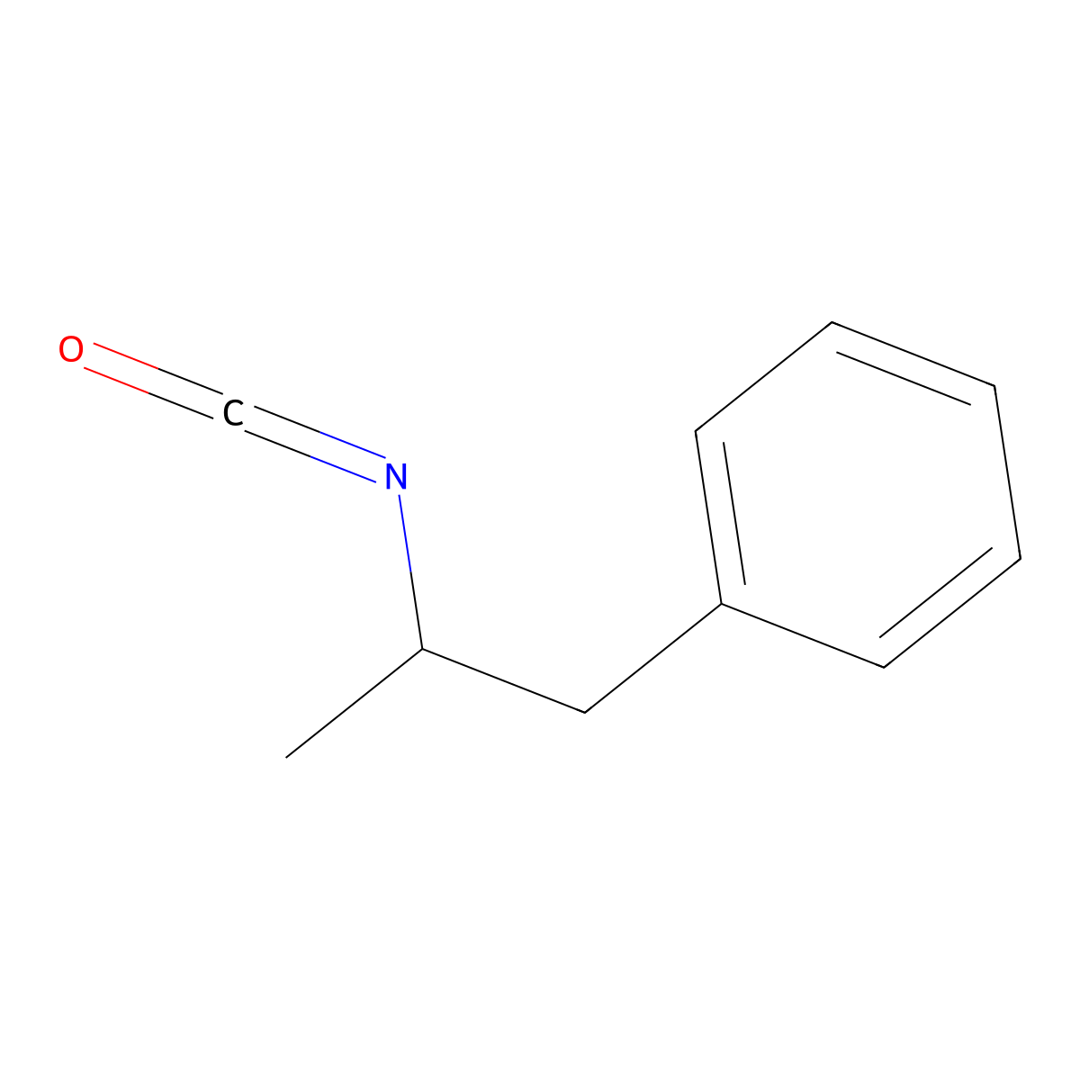 (2-Isocyanatopropyl)benzene molecular structure, CAS 65535-55-9