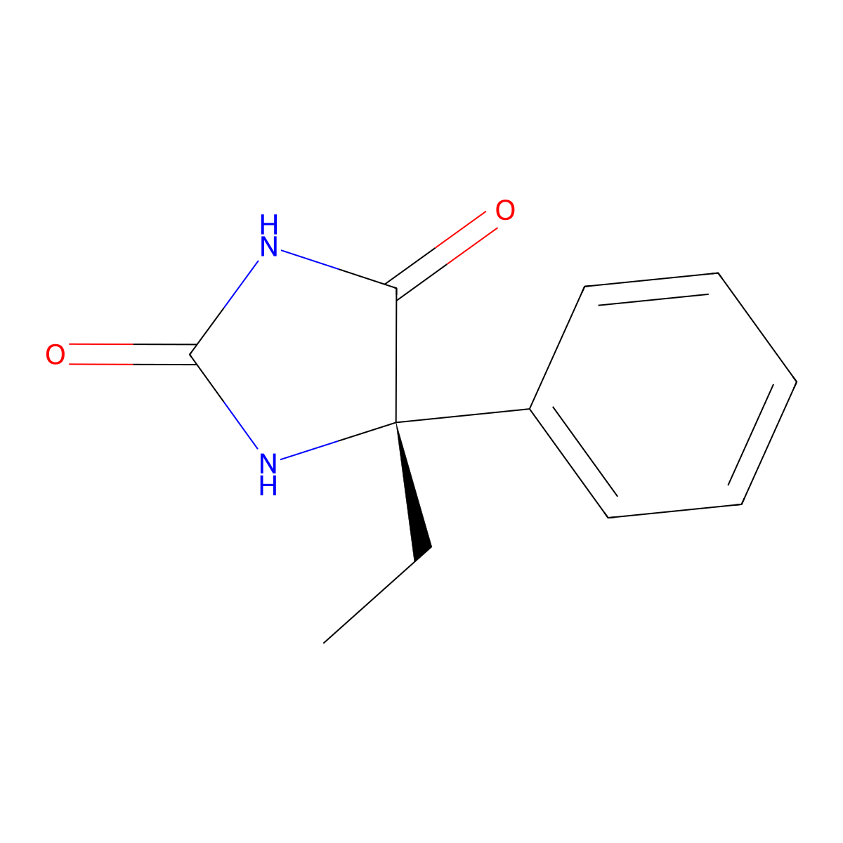 (+)-Nirvanol molecular structure, CAS 65567-34-2
