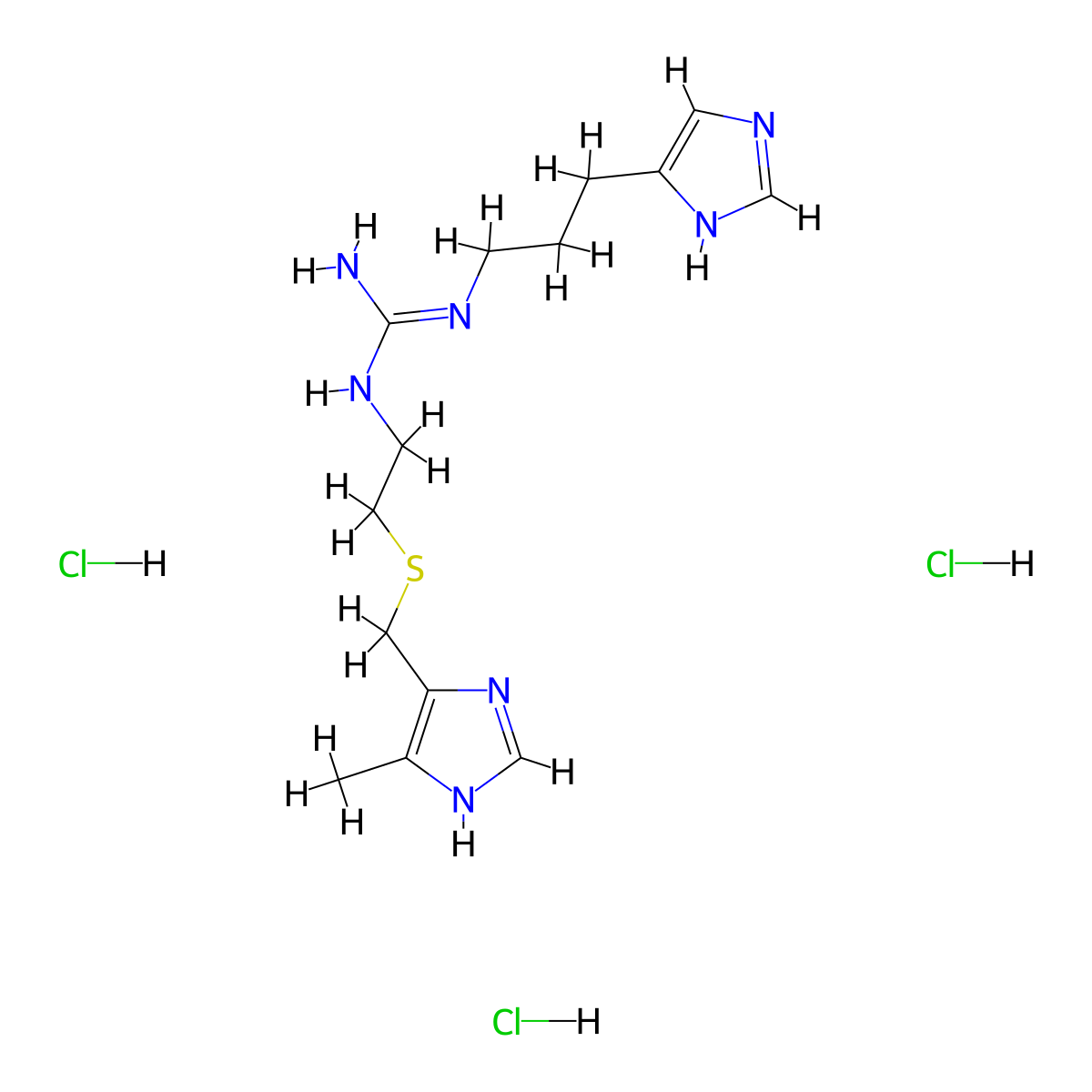 Impromidine Hydrochloride molecular structure, CAS 65573-02-6