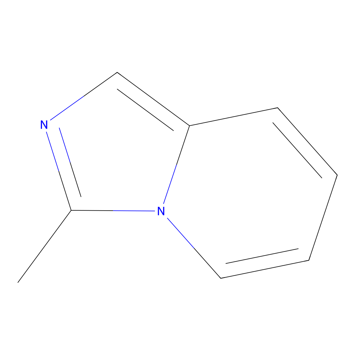 3-Methylimidazo(1,5-a)pyridine molecular structure, CAS 6558-63-0